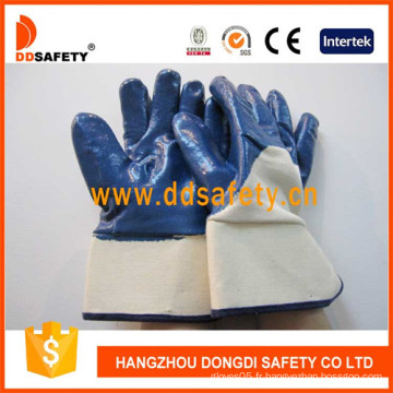 Manchette de sécurité, gants de travail entièrement enduits en nitrile-DCN309